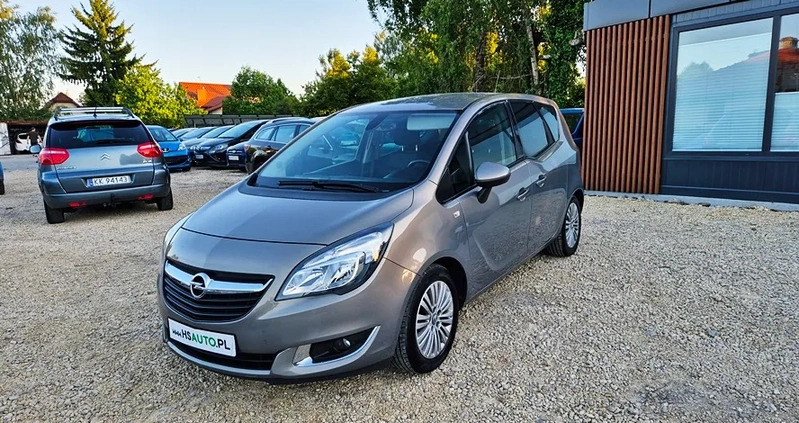 Opel Meriva cena 26500 przebieg: 190000, rok produkcji 2014 z Siemiatycze małe 781